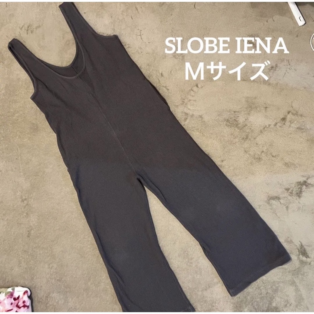 SLOBE IENA(スローブイエナ)のスローブイエナ オールインワン ワッフル グレー Ｍサイズ レディースのパンツ(オールインワン)の商品写真