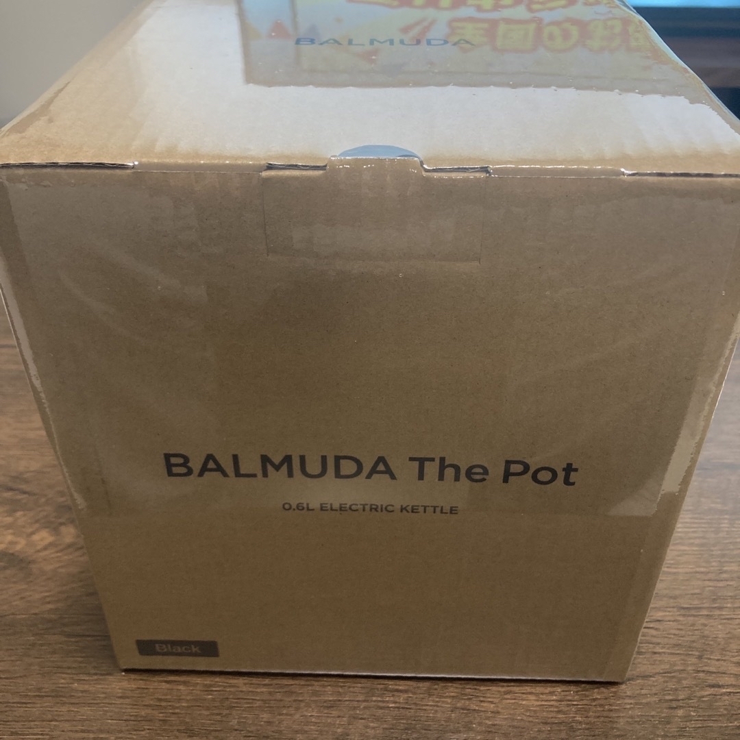 BALMUDA 電気ケトル The Pot ブラック K07A-BK