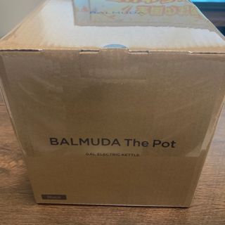 BALMUDA 電気ケトル The Pot ブラック K07A-BK(電気ケトル)