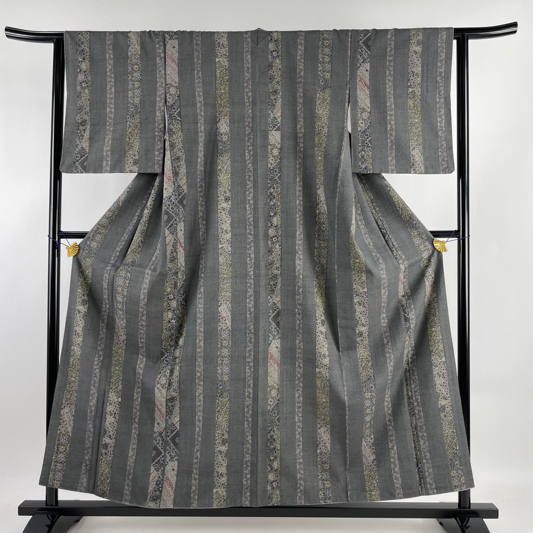 小紋 身丈157cm 裄丈63cm 正絹 美品 秀品
