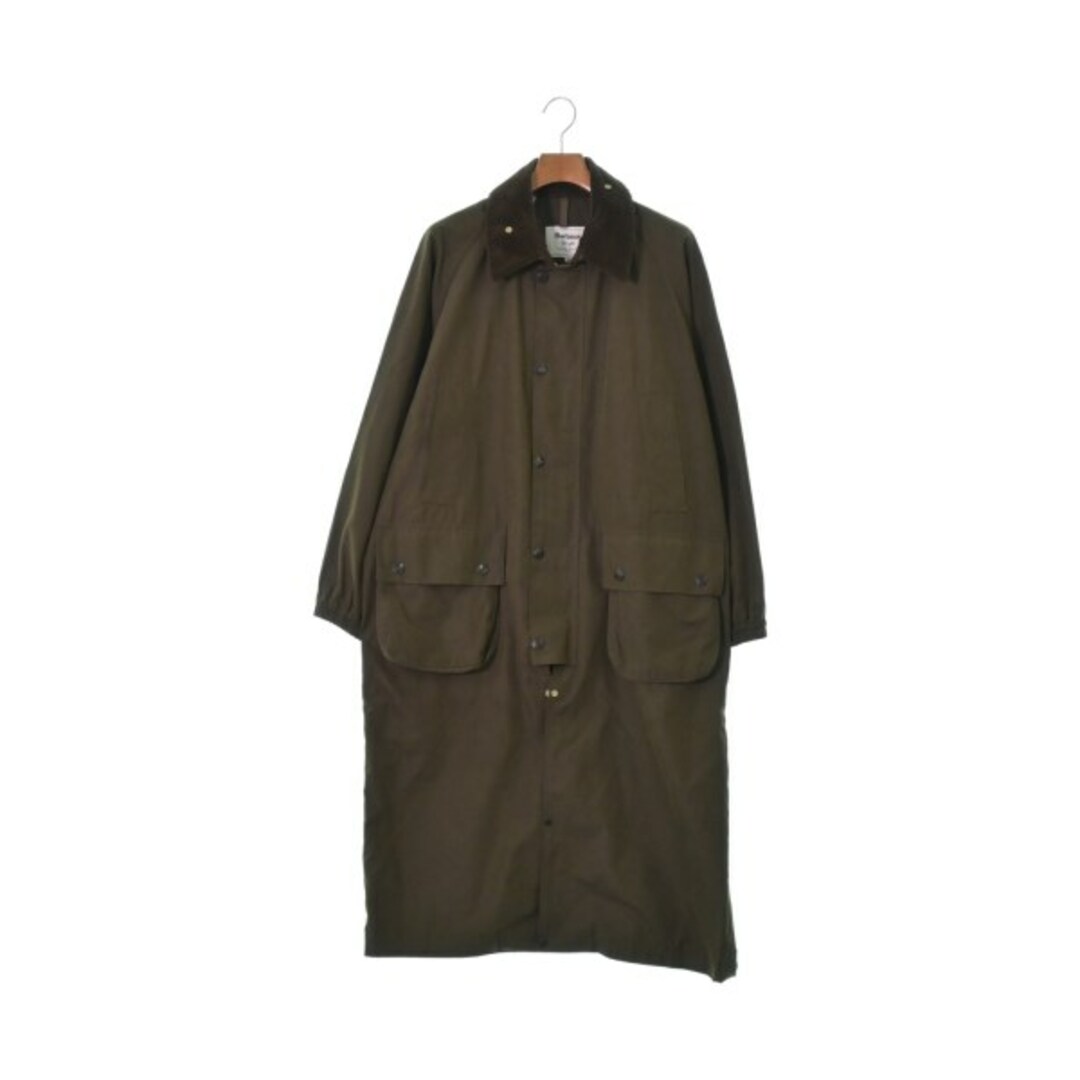 Barbour バブアー ステンカラーコート 36(S位) カーキ 【古着】【中古】 | フリマアプリ ラクマ