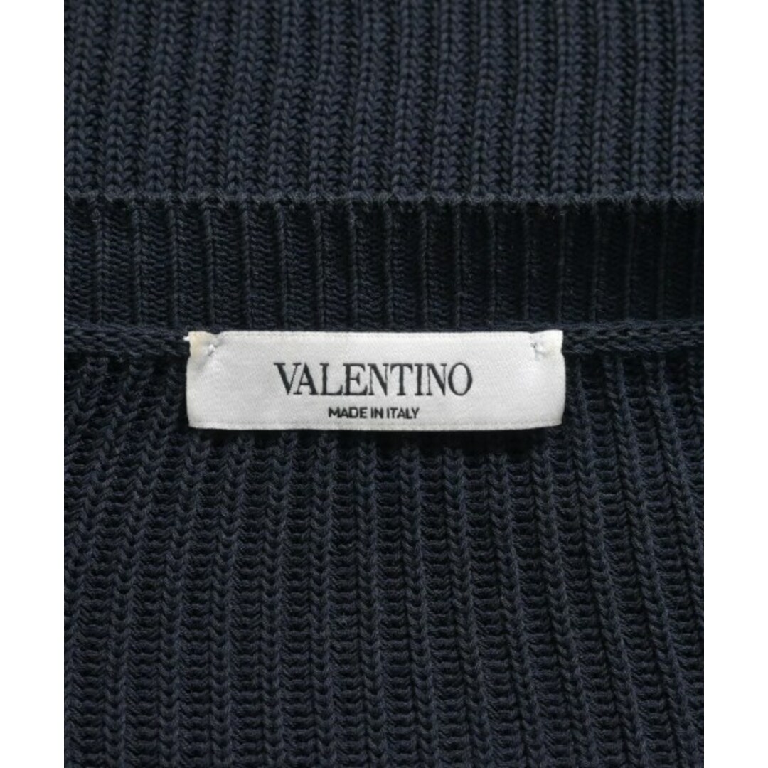 VALENTINO(ヴァレンティノ)のVALENTINO ヴァレンティノ ニット・セーター S 黒 【古着】【中古】 メンズのトップス(ニット/セーター)の商品写真