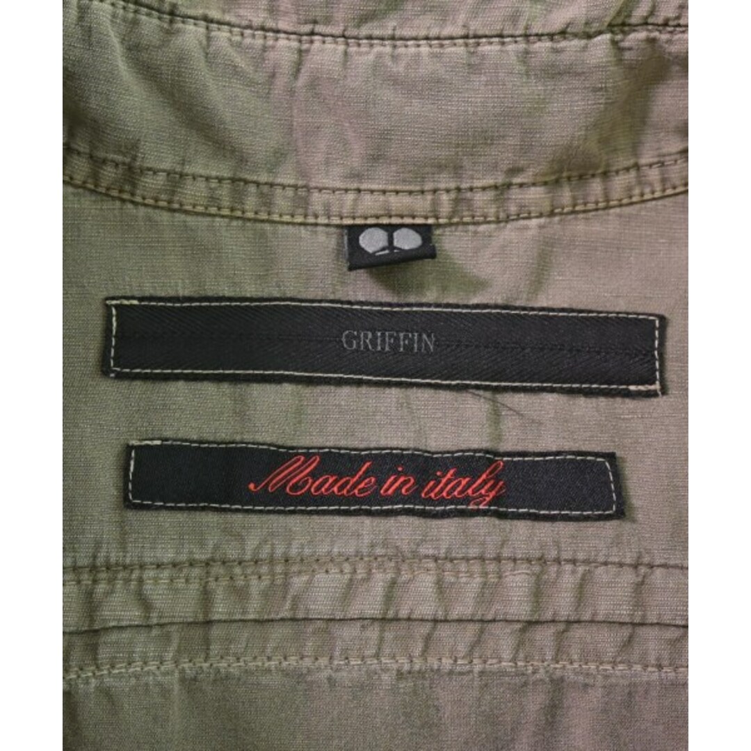 GRIFFIN(グリフィン)のGRIFFIN グリフィン カジュアルシャツ M カーキ系 【古着】【中古】 メンズのトップス(シャツ)の商品写真