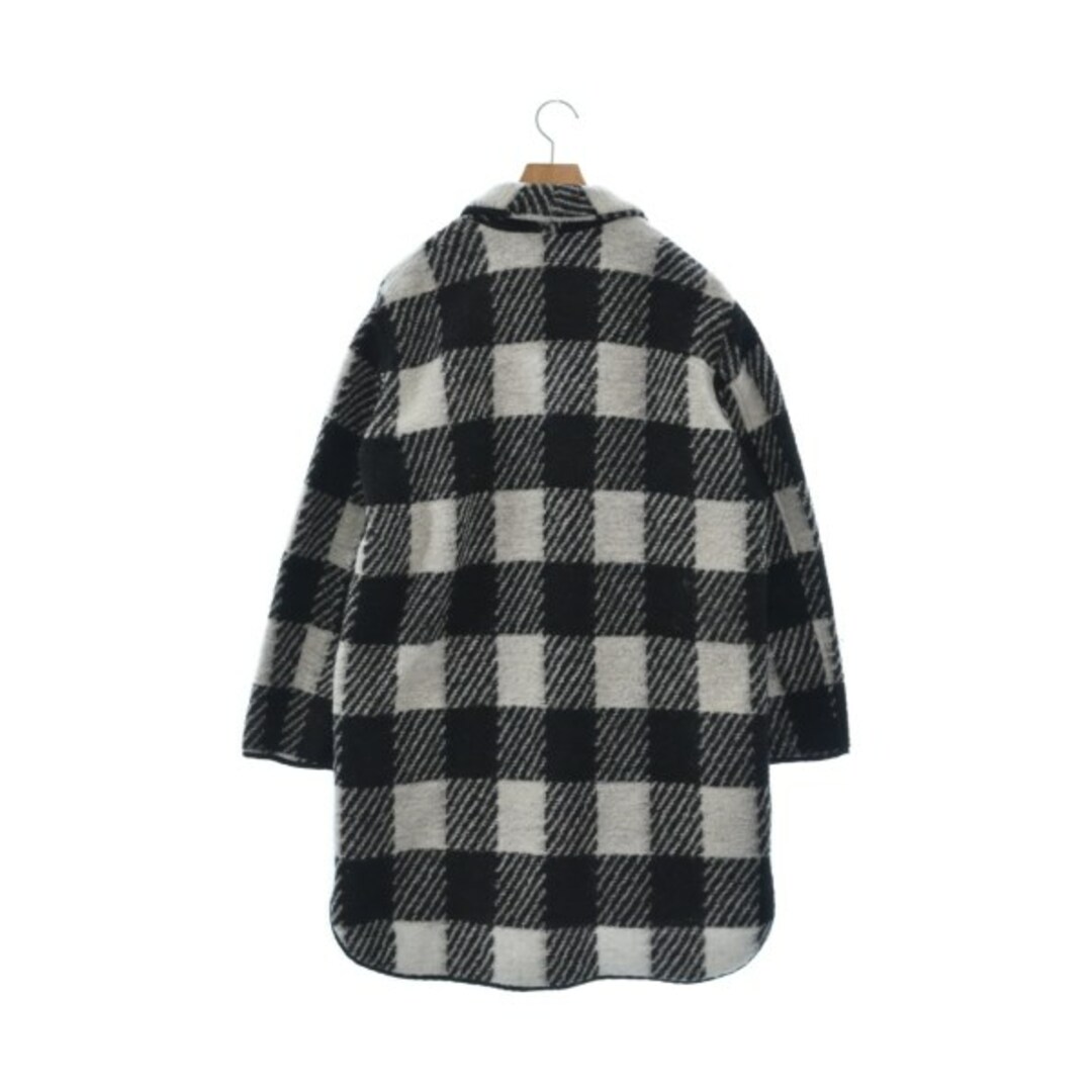 WOOLRICH ウールリッチ コート（その他） S 黒x白(チェック) 【古着】-