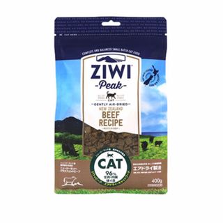 ジウィピーク(ZIWI)のZIWI 猫用 ジウィ キャットフード  グラスフェッド ビーフ 400g(ペットフード)