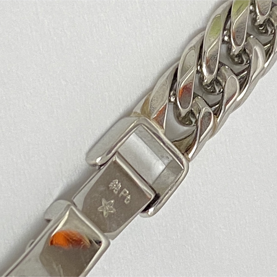 Tanaka Kikinzoku - 新品 田中貴金属 純Pt ブレス PT1000 6面 Tanaka Kikinzoku - 新品 田中貴金属 純Pt ブレス PT1000 6面