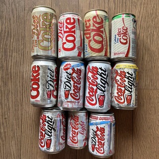 コカコーラ(コカ・コーラ)のコカコーラ 空き缶  １１缶(その他)