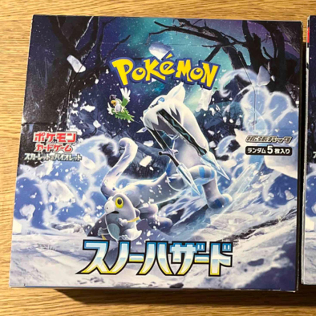 新品未開封　スノーハザード　1box  ポケモンカード