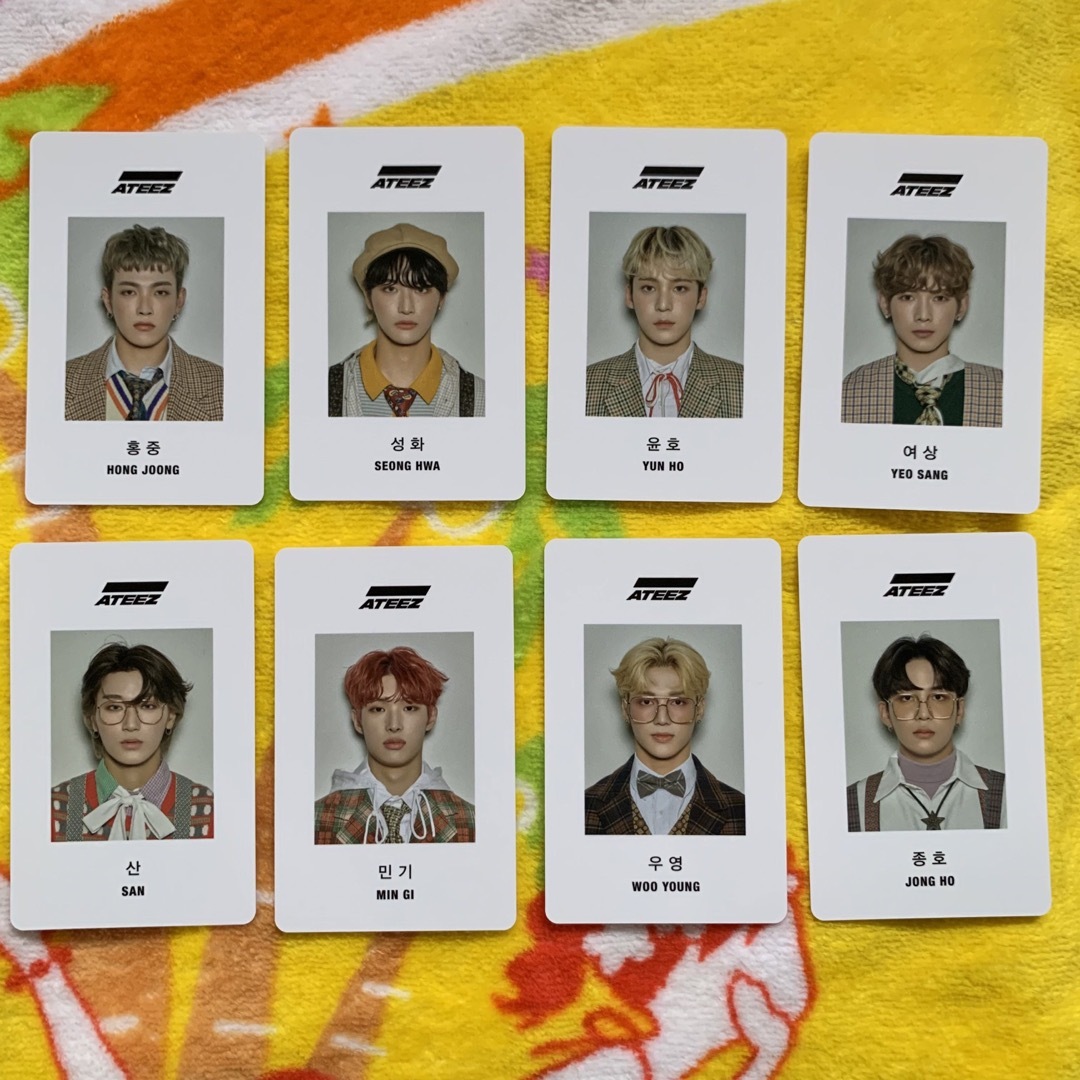 素晴らしい価格 ATEEZ シーグリ トレカ 2020 ID トレーディングカード