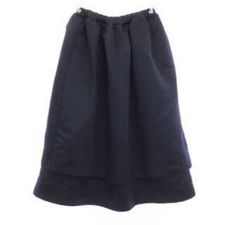 【中古】コムデギャルソン コムデギャルソン COMME des GARCONS COMME des GARCONS 2022年秋冬 ポリエステル ロングスカート ダークネイビー【サイズM】【レディース】(ロングスカート)