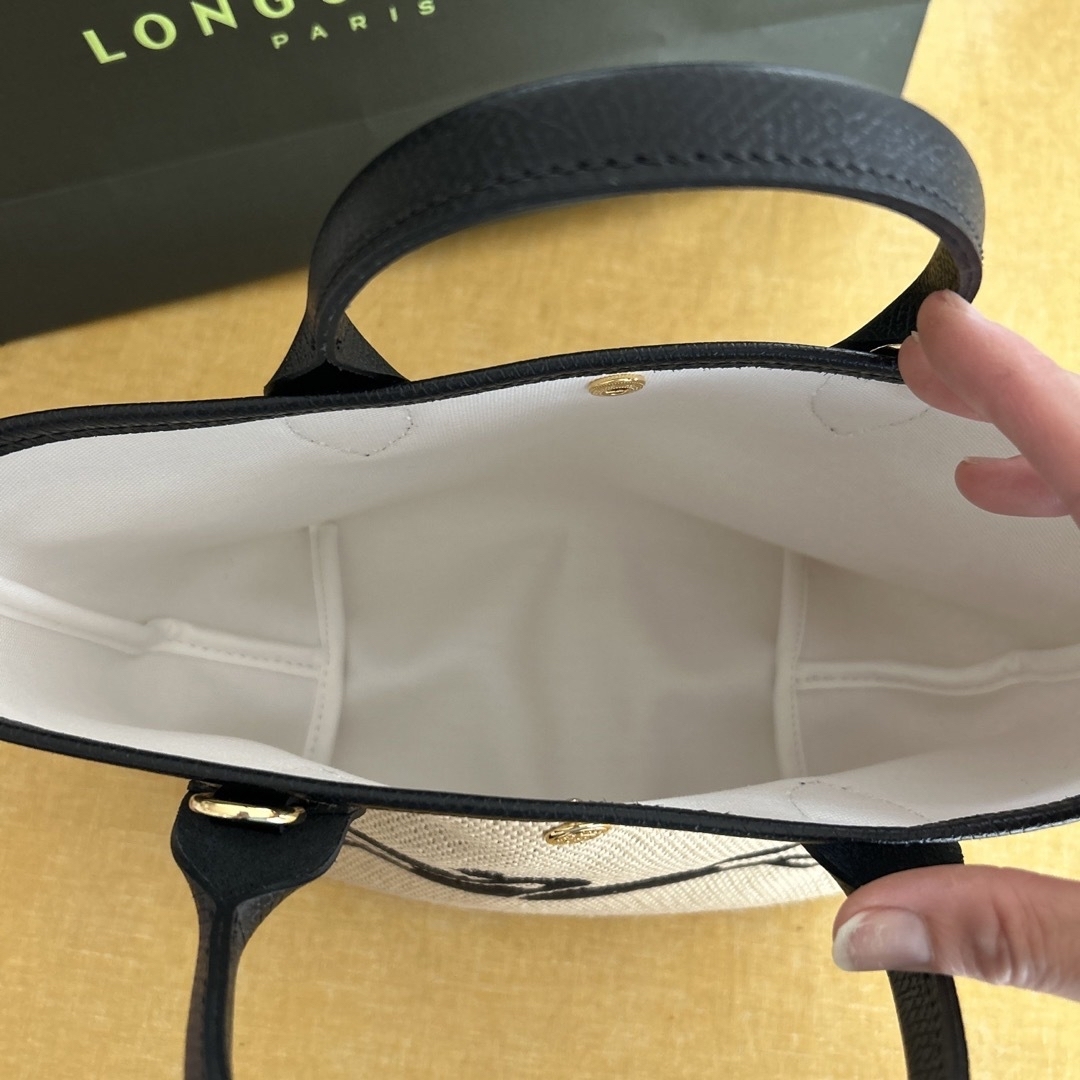 LONGCHAMP(ロンシャン)のロンシャン　ル パニエ プリアージュ S トップハンドルバッグ レディースのバッグ(トートバッグ)の商品写真