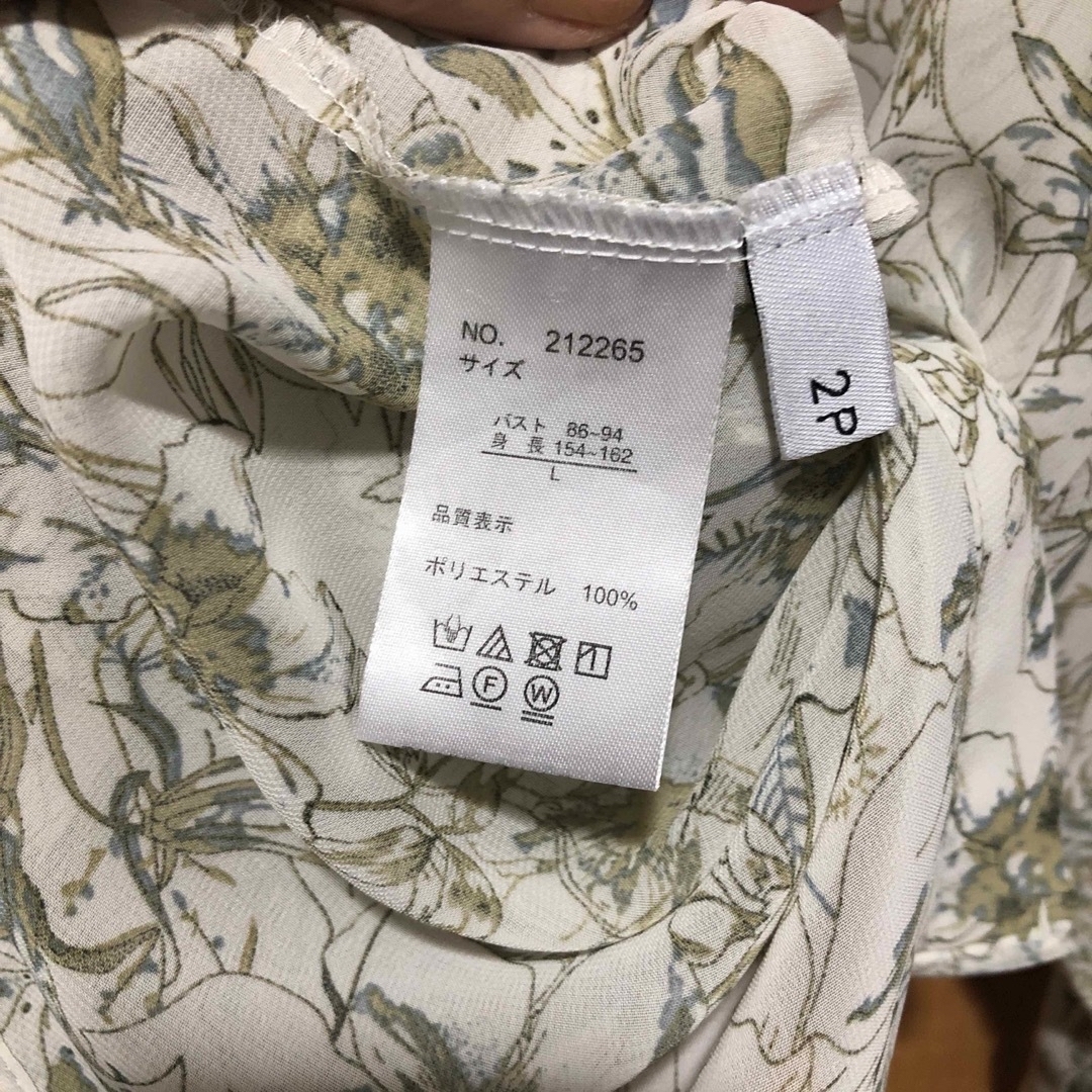 しまむら(シマムラ)のしまむら　2PINK シアーシャツ レディースのトップス(シャツ/ブラウス(長袖/七分))の商品写真