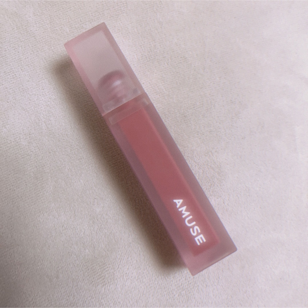 AMUSE デューベルベット 01 桃の花 コスメ/美容のベースメイク/化粧品(口紅)の商品写真