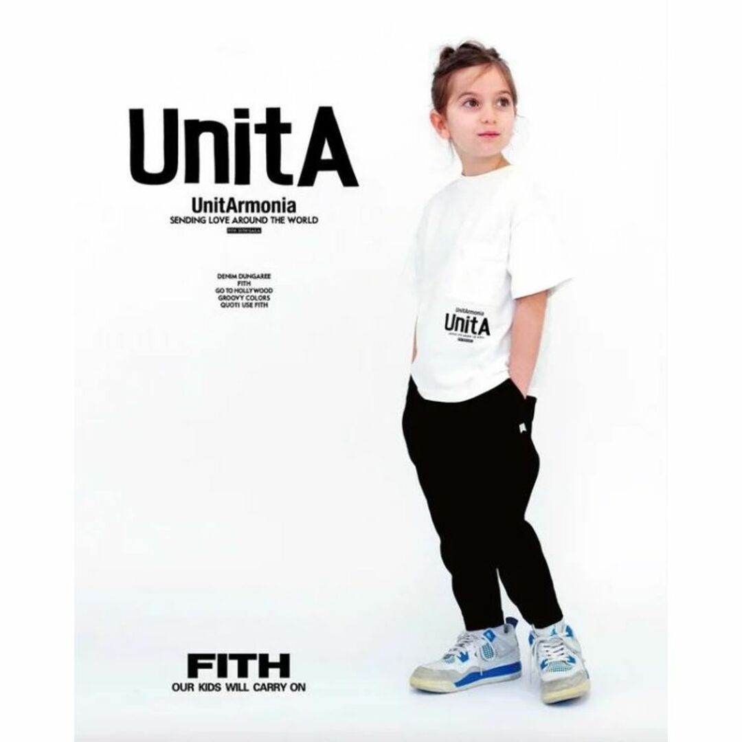 FITH(フィス)のU408 UnitA POCKET Tシャツ　新品　140　FITH　melt キッズ/ベビー/マタニティのキッズ服女の子用(90cm~)(Tシャツ/カットソー)の商品写真