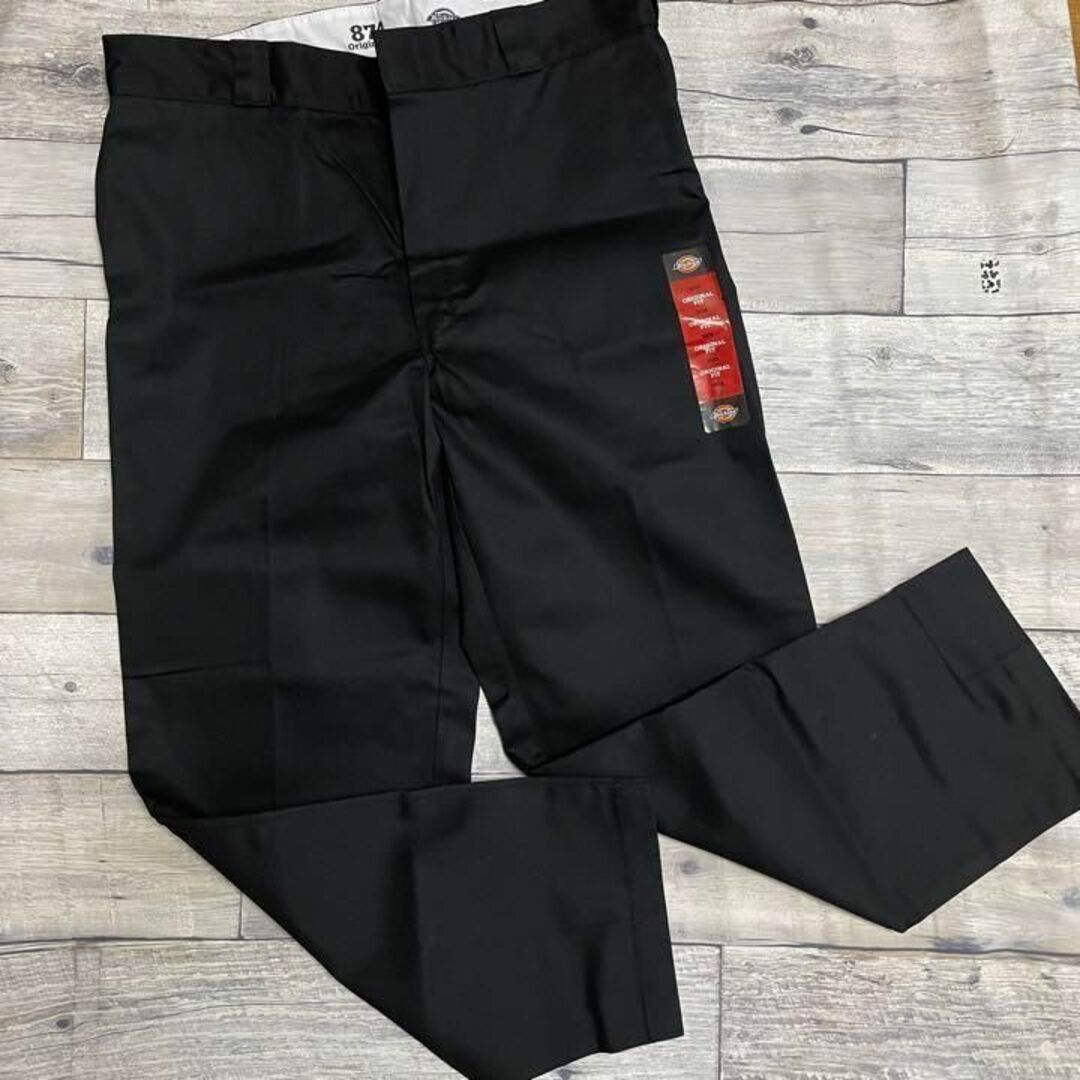 メキシコ製 Dickies ディッキーズ ワークパンツ 874 ブラック 38