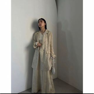 アメリヴィンテージ(Ameri VINTAGE)のAmeri MEDI ALICIA JACQUARD JACKET (テーラードジャケット)