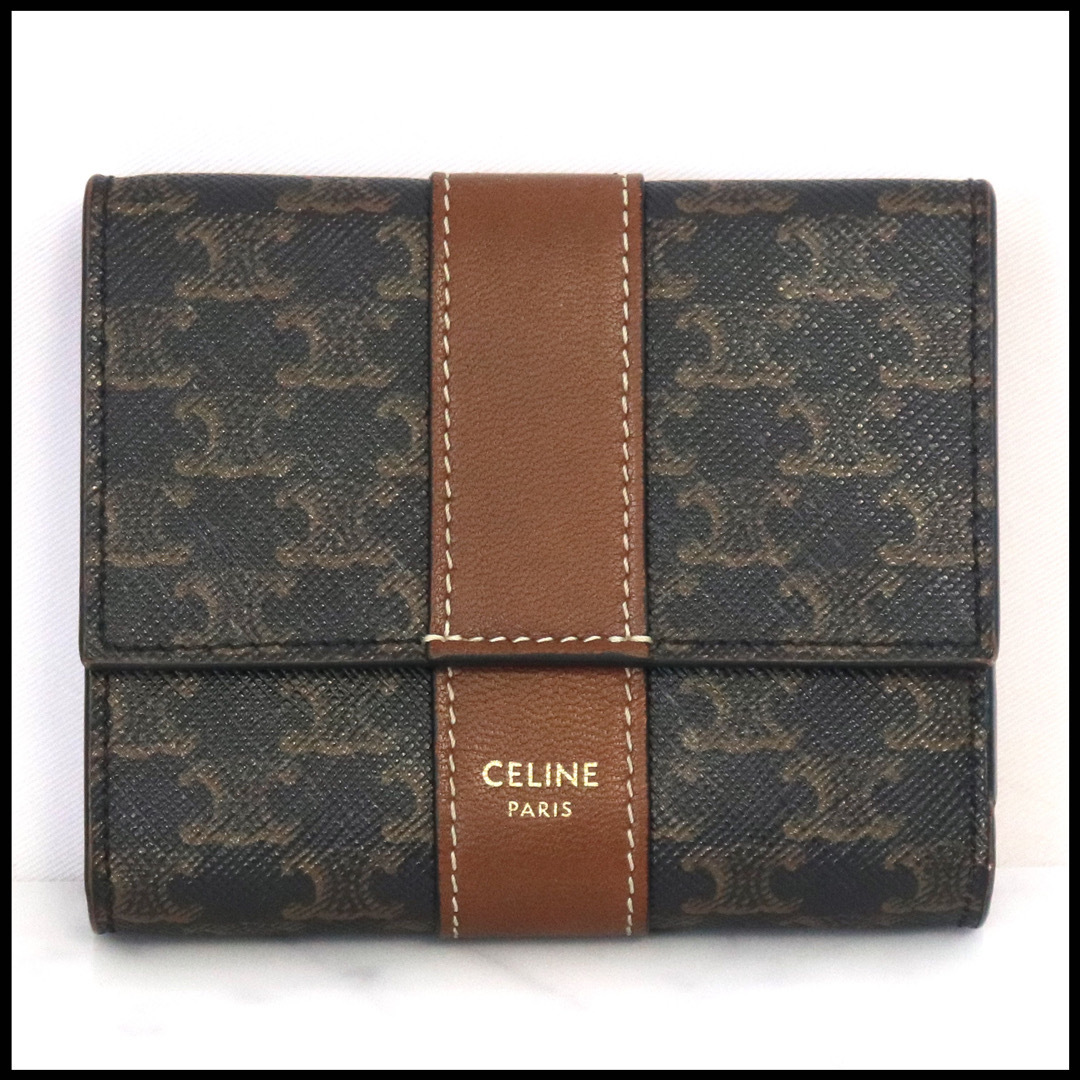 celine - セリーヌ スモールトリフォールドウォレット トリオンフ