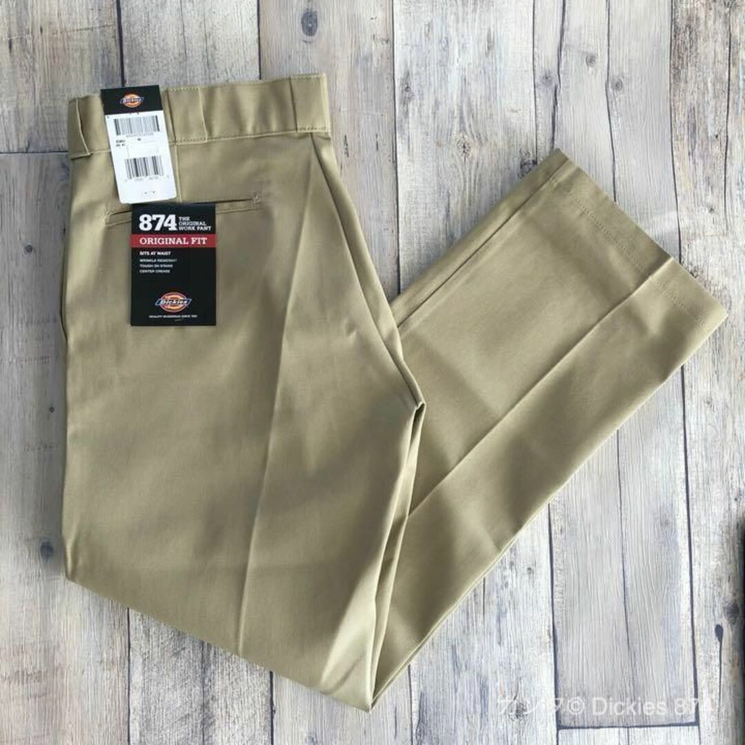 Dickies ディッキーズ 874 ワークパンツ カーキ ベージュ 34×30