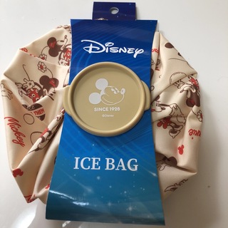 ディズニー(Disney)の【新品】ディズニー  ミッキー&ミニー  氷嚢  ひょうのう　アイスバッグ(キャラクターグッズ)