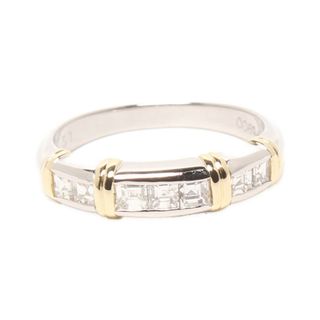 美品   リング 指輪 Pt900 ダイヤ0.51ct    レディース 10号(リング(指輪))