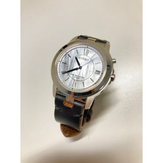 SEIKO - 美品 セイコー スピリット SBTM065 電波ソーラー クロム