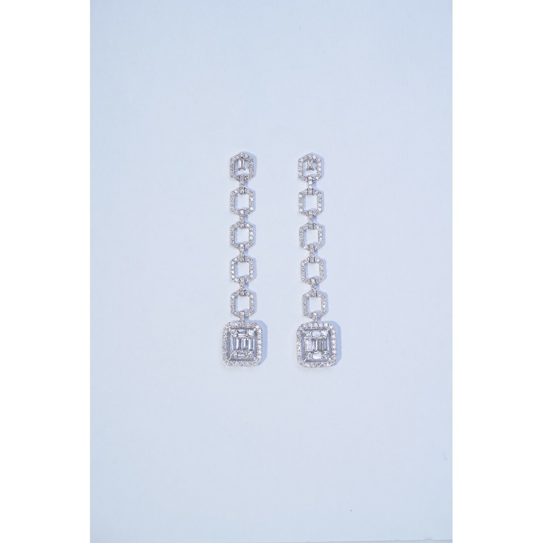 天然ダイヤモンドピアス0.8ct k18 天然ダイヤモンドピアス0.8ct k18