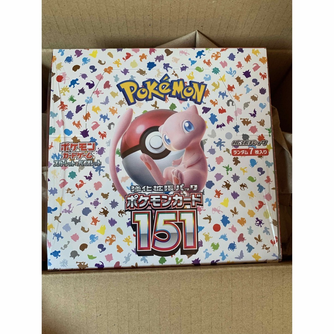 ポケモンカード151 1BOX シュリンク付き