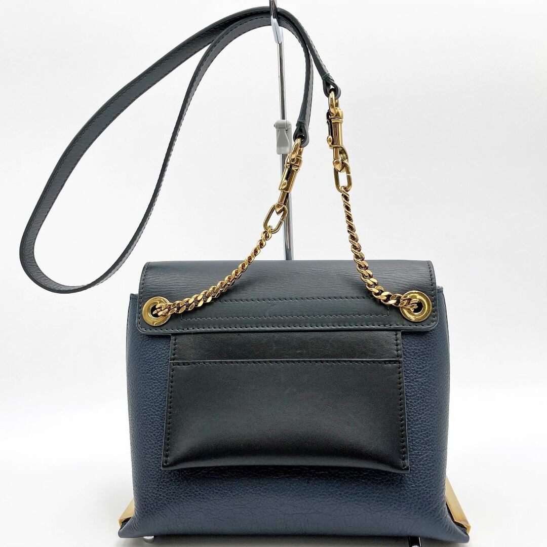 Chloe クロエ チェーン ショルダーバッグ クラッチバッグ 斜め掛け レザー