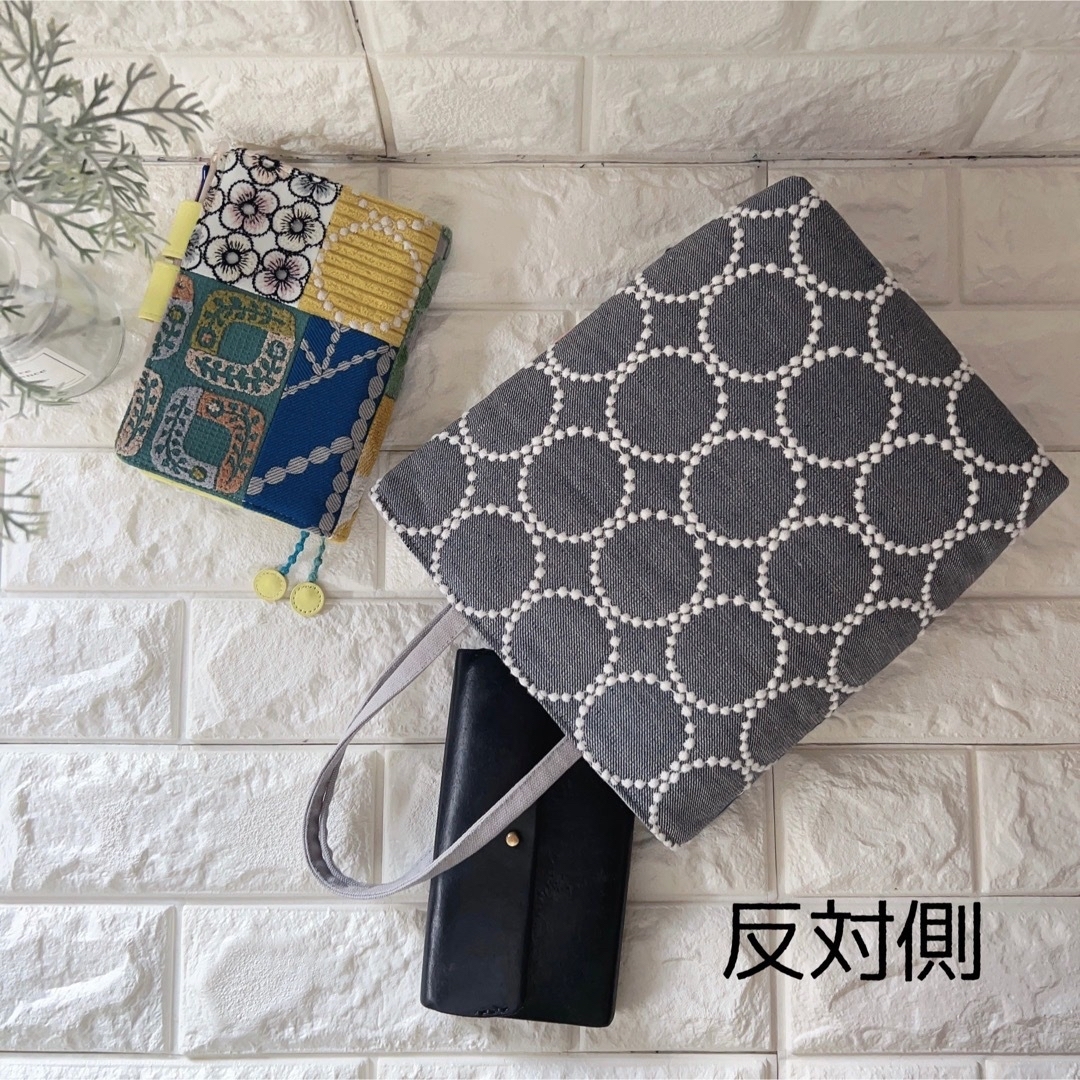 ミナペルホネン ハンドメイド toastバッグ 型 L トート バッグ パッチ 1