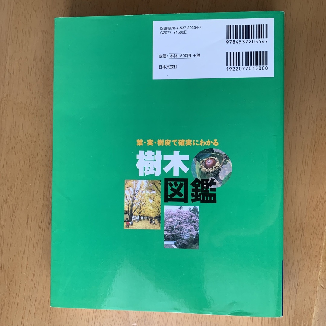 葉実樹皮で確実にわかる樹木図鑑 エンタメ/ホビーの本(趣味/スポーツ/実用)の商品写真