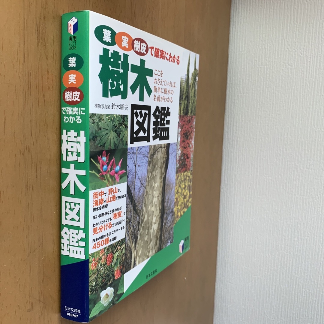 葉実樹皮で確実にわかる樹木図鑑 エンタメ/ホビーの本(趣味/スポーツ/実用)の商品写真