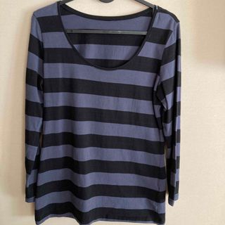 エイチアンドエム(H&M)のH&M ボーダー薄手Tシャツ　8分袖　セット割引いたします(シャツ/ブラウス(長袖/七分))