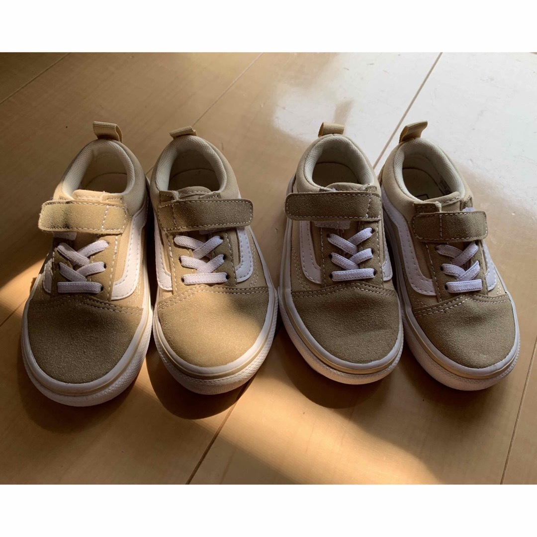 VANS(ヴァンズ)のヴァンズ　バンズ　vans 14 スニーカー　美品　双子 キッズ/ベビー/マタニティのベビー靴/シューズ(~14cm)(スニーカー)の商品写真