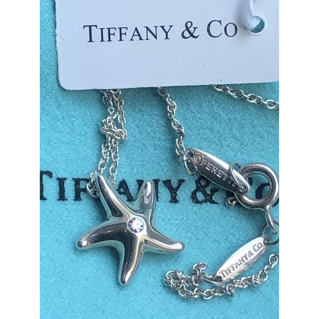 Tiffany & Co.(ティファニー)のティファニー　ネックレス　シルバー ネックレス　ヒトデ　ダイヤ　スターフィッシュ レディースのアクセサリー(ネックレス)の商品写真