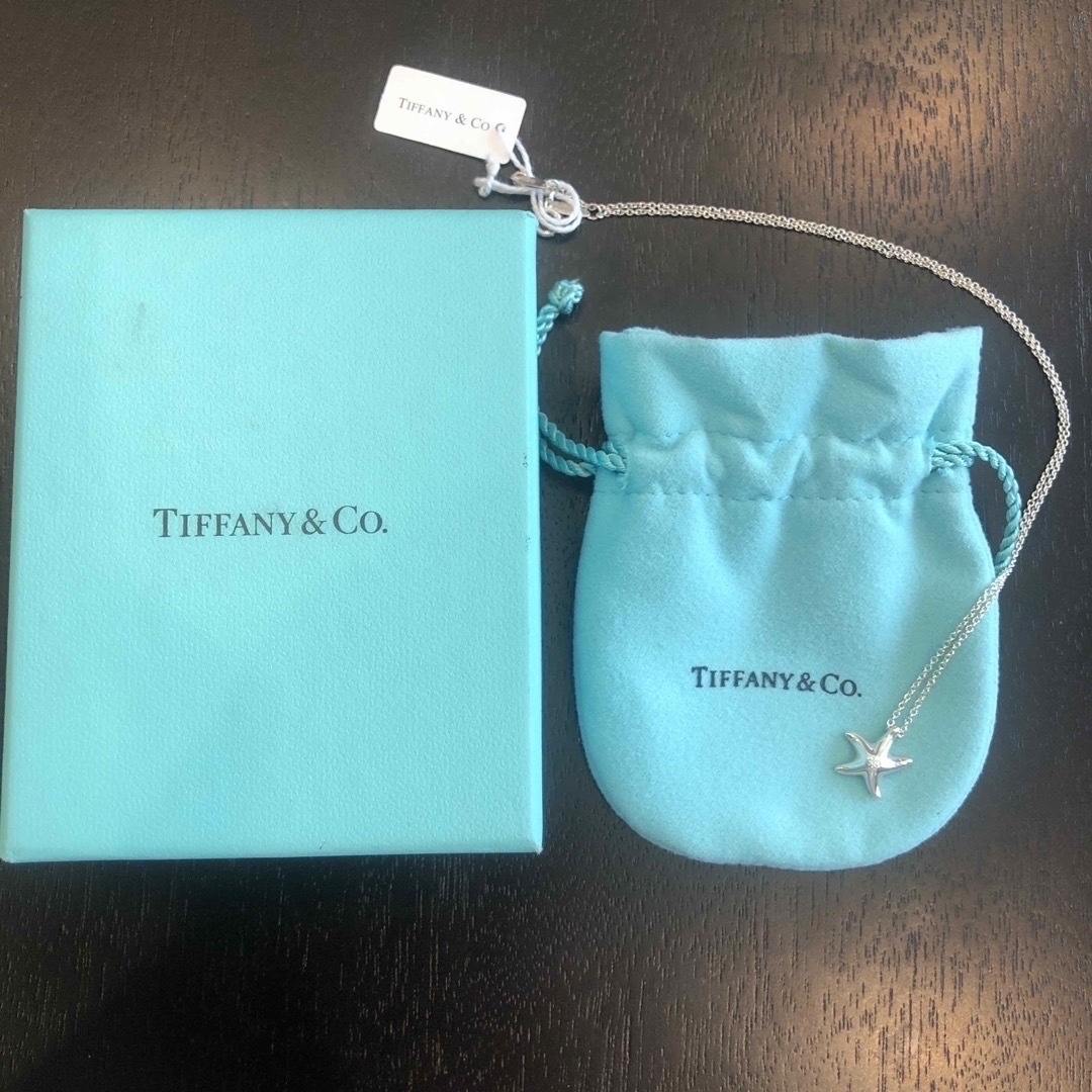 Tiffany & Co.(ティファニー)のティファニー　ネックレス　シルバー ネックレス　ヒトデ　ダイヤ　スターフィッシュ レディースのアクセサリー(ネックレス)の商品写真