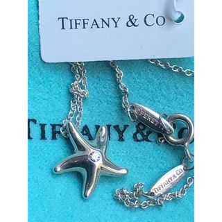 ティファニー(Tiffany & Co.)のティファニー　ネックレス　シルバー ネックレス　ヒトデ　ダイヤ　スターフィッシュ(ネックレス)