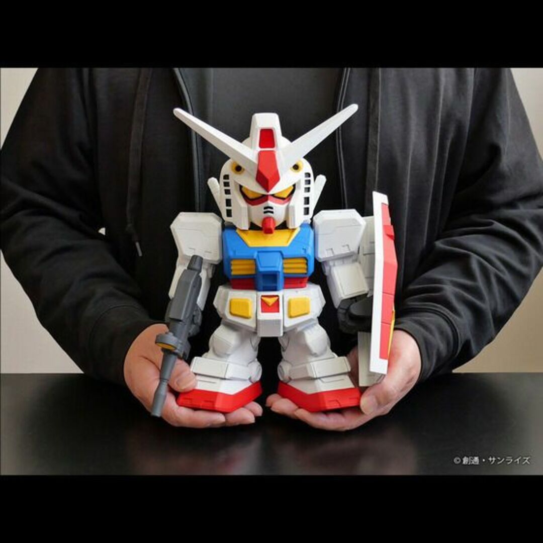 ジャンボソフビフィギュアSD　RX-78-2ガンダムーSDガンダムー