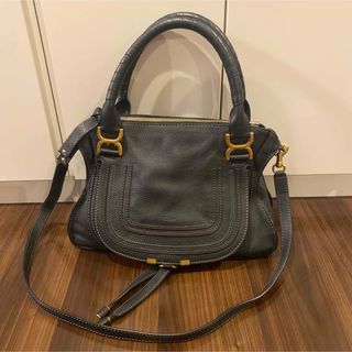 クロエ Chloe マーシー レザー ショルダーバッグ - ショルダーバッグ