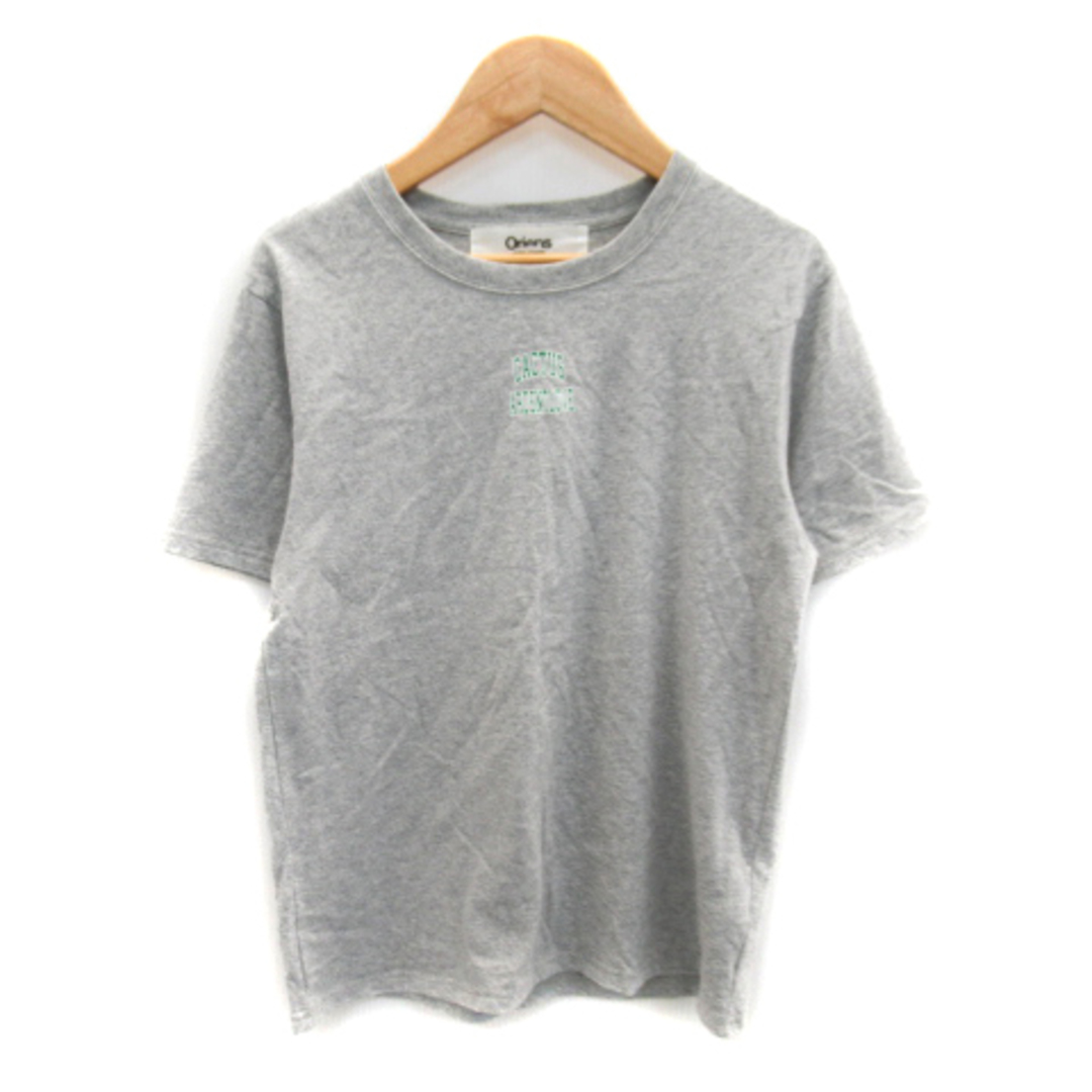 JOURNAL STANDARD(ジャーナルスタンダード)のジャーナルスタンダード Tシャツ カットソー 半袖 プリント F グレー レディースのトップス(Tシャツ(半袖/袖なし))の商品写真