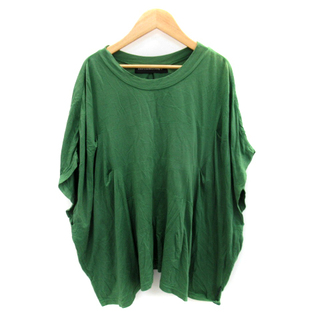 メルシーボークー(mercibeaucoup)のメルシーボークー カットソー 半袖 オーバーサイズ 1 緑 グリーン /SY33(カットソー(半袖/袖なし))