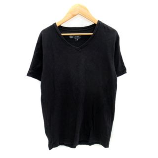 ビューティアンドユースユナイテッドアローズ(BEAUTY&YOUTH UNITED ARROWS)のB&Y ユナイテッドアローズ Tシャツ カットソー 半袖 Vネック S 黒(Tシャツ/カットソー(半袖/袖なし))