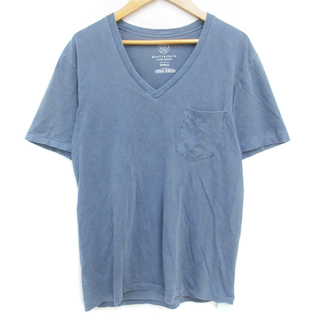 ビューティアンドユースユナイテッドアローズ(BEAUTY&YOUTH UNITED ARROWS)のB&Y ユナイテッドアローズ Tシャツ カットソー 半袖 S 青 /FF45(Tシャツ/カットソー(半袖/袖なし))