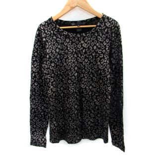 マークバイマークジェイコブス(MARC BY MARC JACOBS)のマークバイマークジェイコブス Tシャツカットソー ヒョウ柄 レオパード柄 リネン(Tシャツ(長袖/七分))