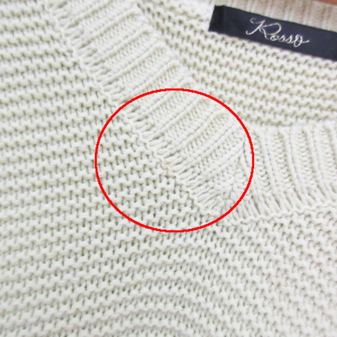 ROSSO(ロッソ)のロッソ アーバンリサーチ ニット セーター 長袖 無地 F 黄緑 /FF16 レディースのトップス(ニット/セーター)の商品写真