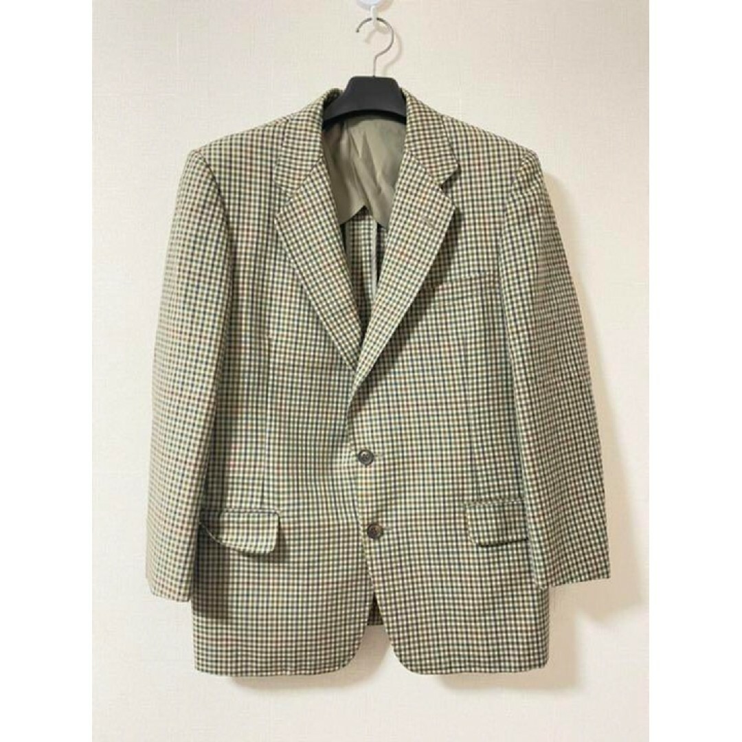 BURBERRY - 希少!burberrys 千鳥格子 テーラードジャケット Lサイズの