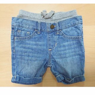 ベビーギャップ(babyGAP)のbabyGAP ショートデニム 80cm(パンツ)