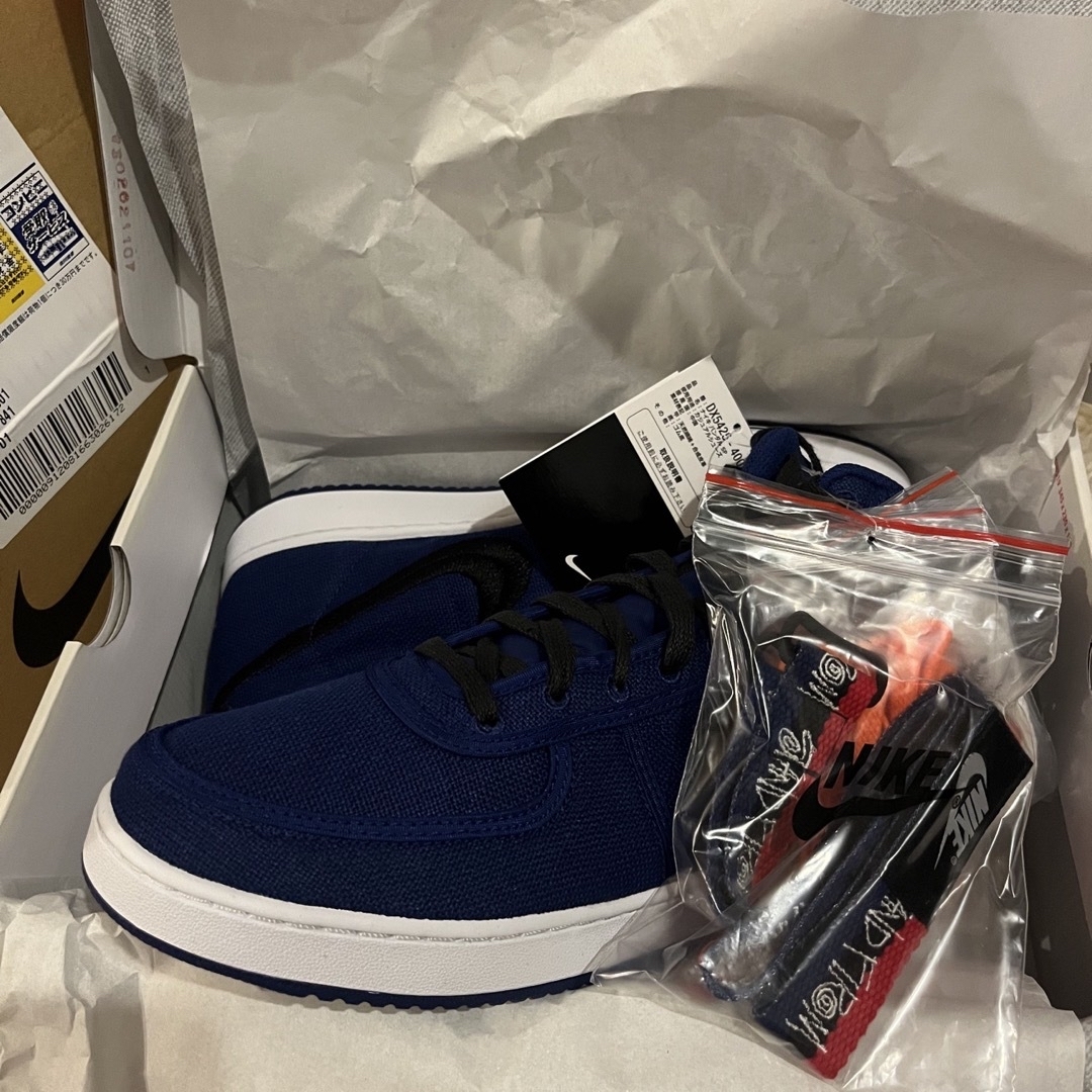 STUSSY × NIKE VANDAL DEEP ROYAL BLUE 28