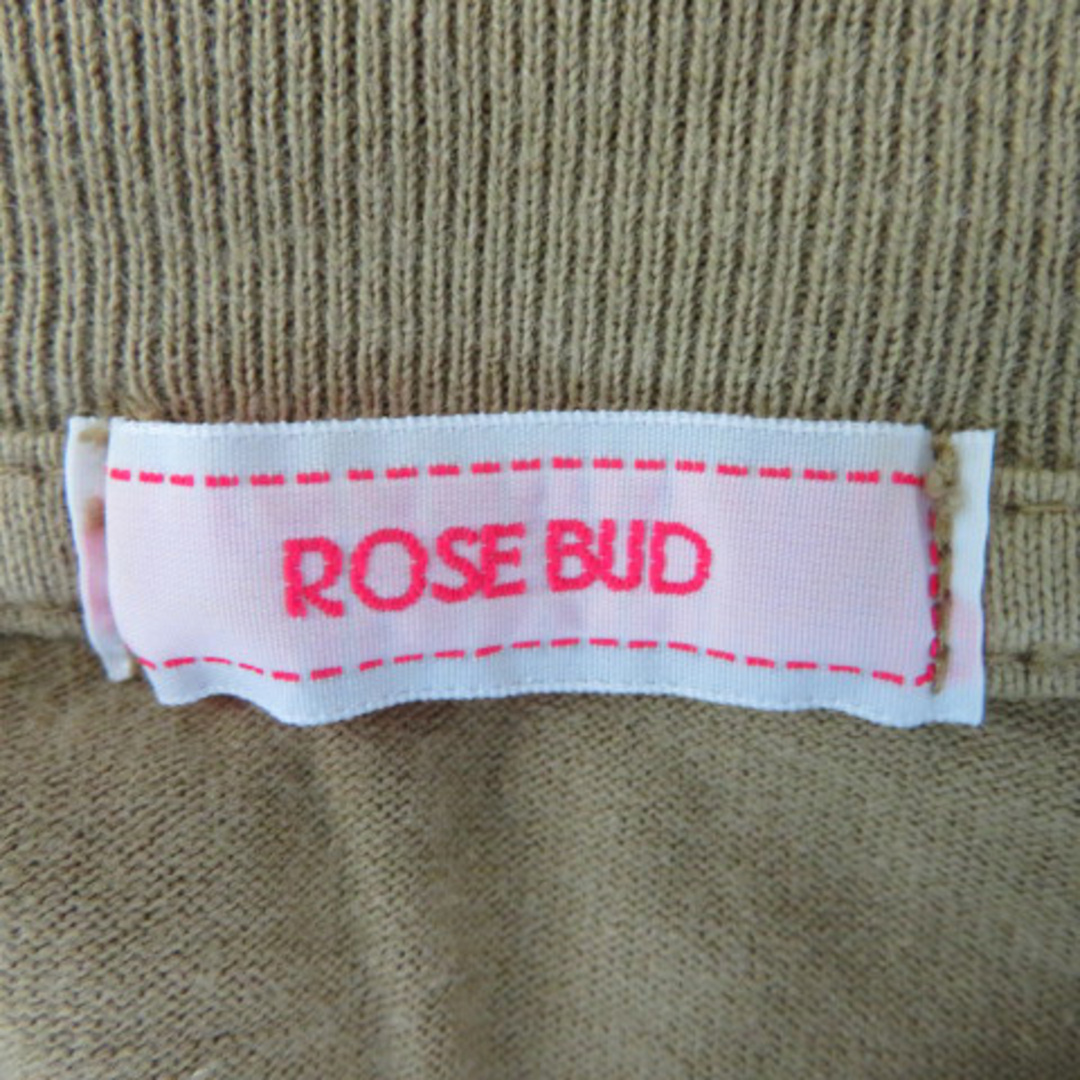 ROSE BUD(ローズバッド)のローズバッド Tシャツ カットソー 半袖 ラウンドネック プリント ONE  レディースのトップス(Tシャツ(半袖/袖なし))の商品写真