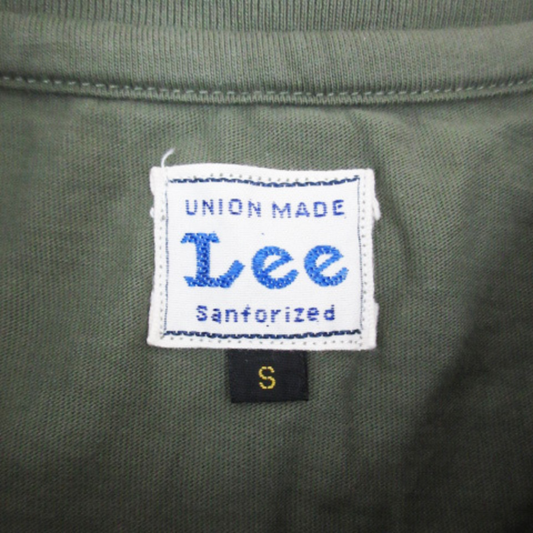 Lee(リー)のリー LEE Tシャツ カットソー 半袖 ロゴプリント S カーキ /FF33 レディースのトップス(Tシャツ(半袖/袖なし))の商品写真