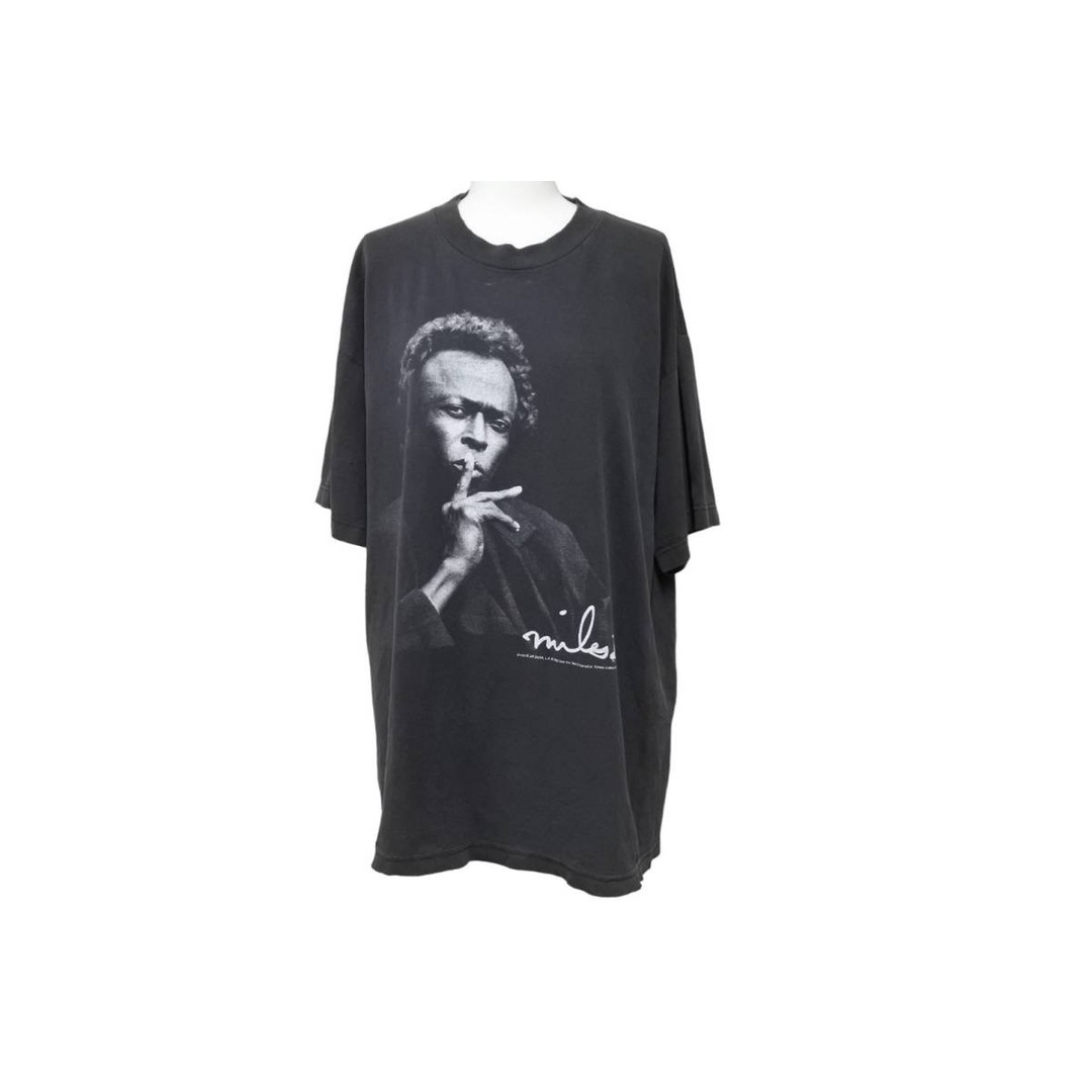 MILES DAVIS vintage tee 90s マイルスデイビス ジャズ トランペット モダン・ジャズの帝王 ヴィンテージT  50704